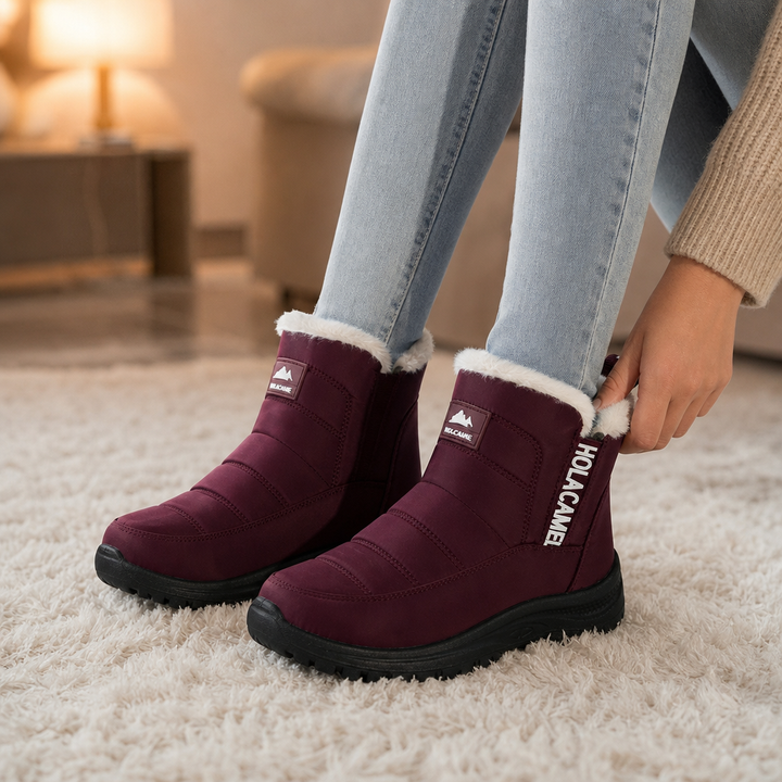Gripwell | Waterproof Snow Boots – Faux-Fur Lining für warme Füße