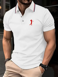 Arthur | Sportliches Golf-Poloshirt mit Atmungsaktivem Baumwollmix