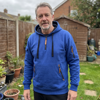 Thomas | Modern and Functional Hoodie with Half-Zip