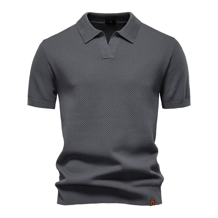 Carter | Polo-Shirt – Klassisches Strukturiertes Design für Männer