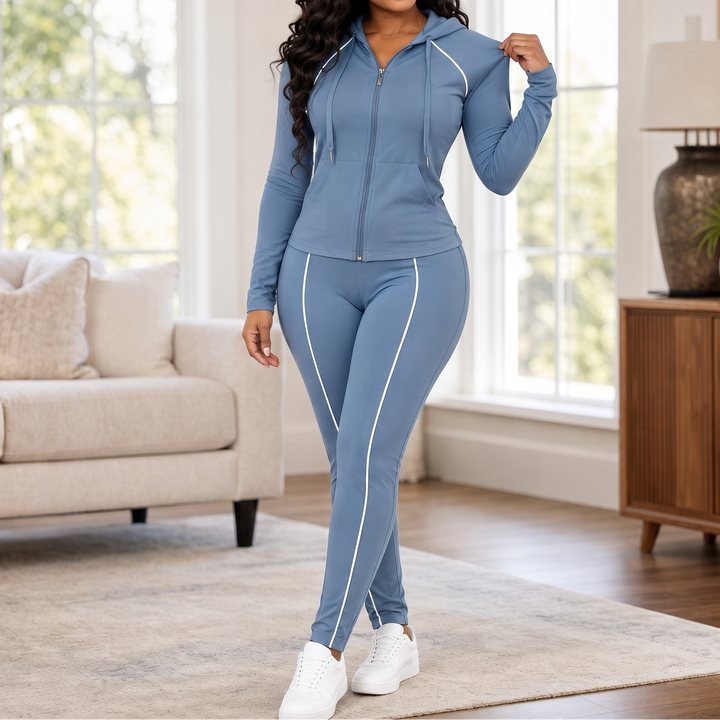Wearbella | Zip-Up Jogginganzug für Frauen – Bequem und Stylisch
