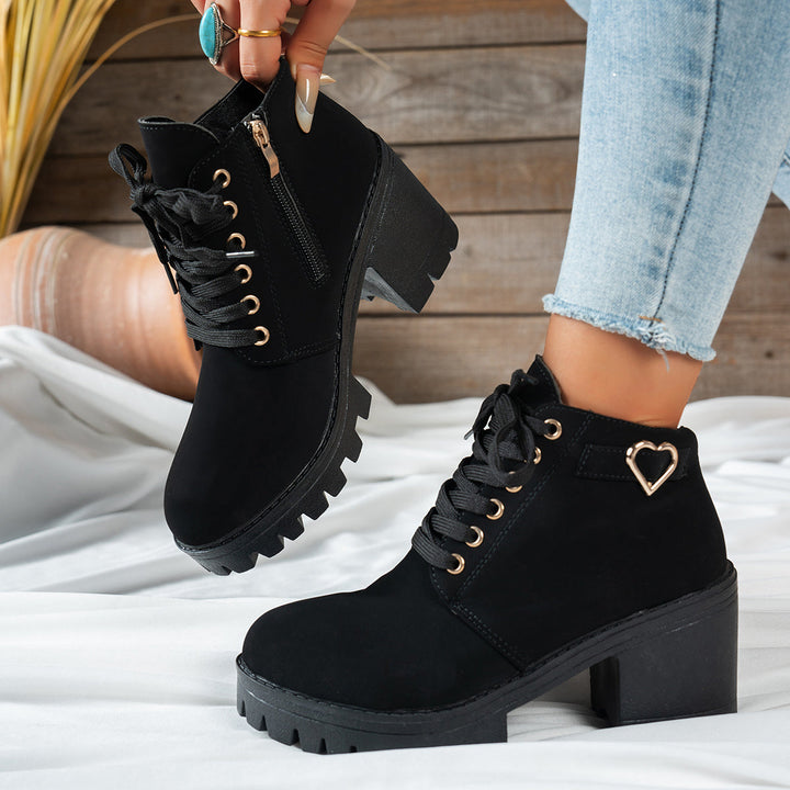 Marlene | Stilvolle Und Elegante Schnürstiefeletten