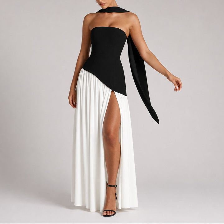 Emma | Elegantes Herbst-Hochzeits Maxikleid
