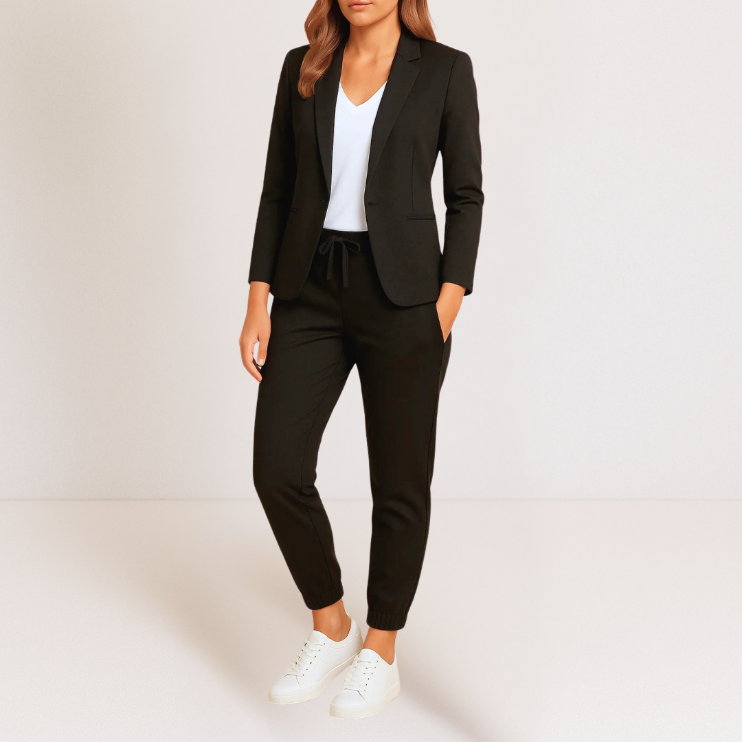 Naomi | Elegantes Und Komfortables Blazer-Jogger-Set Für Damen
