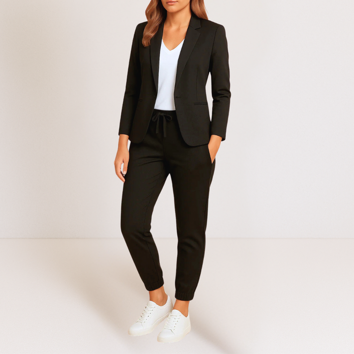 Naomi | Elegantes Und Komfortables Blazer-Jogger-Set Für Damen