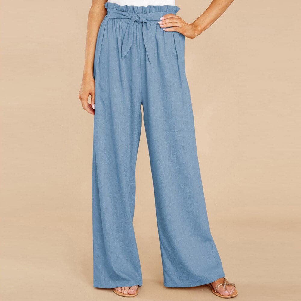 Valeria | Elegant and Flowing Wide-Leg Trousers