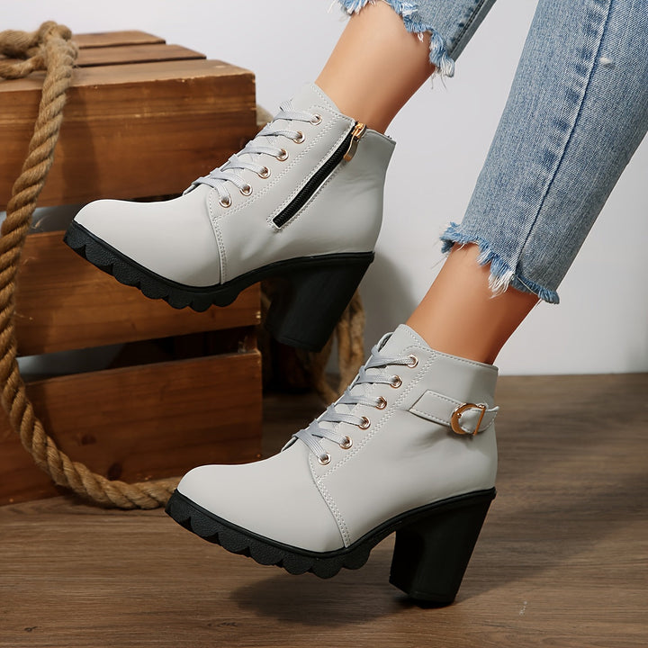 Julia | Stilvolle Und Elegante Schnürstiefeletten