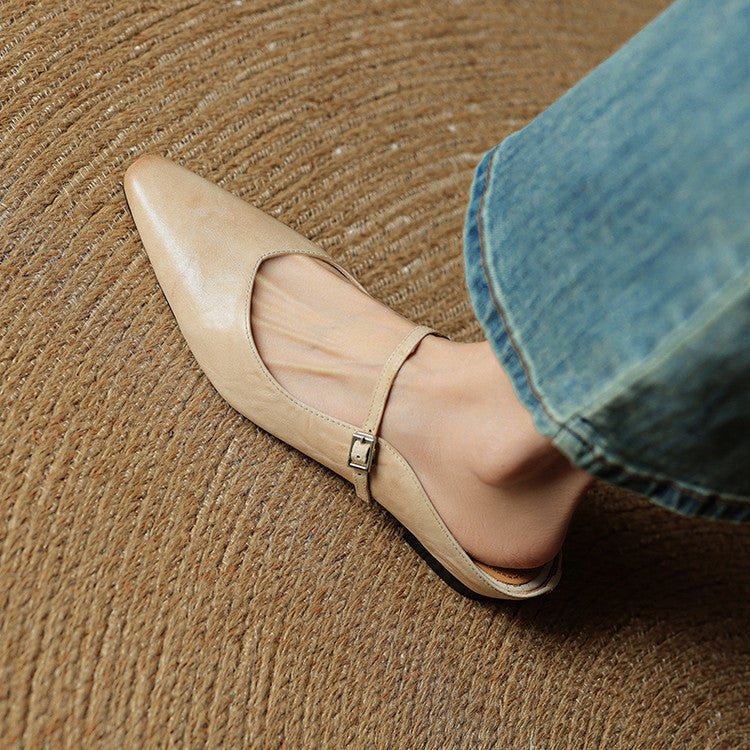 Camilla | Timeless and Elegant Leather Mules