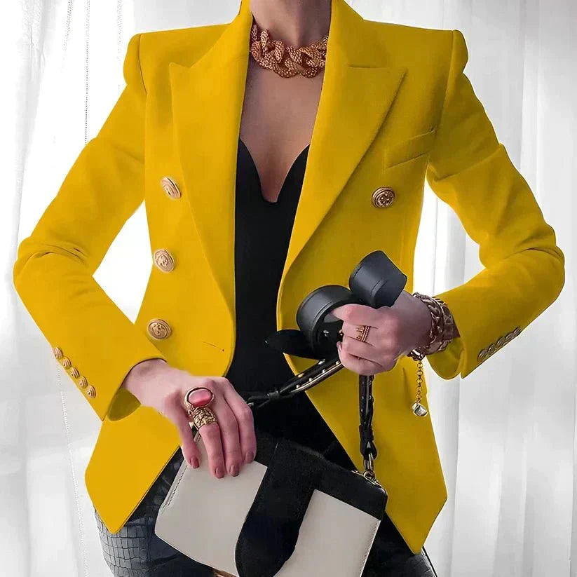Barbara | Klassischer Zweireihiger Blazer