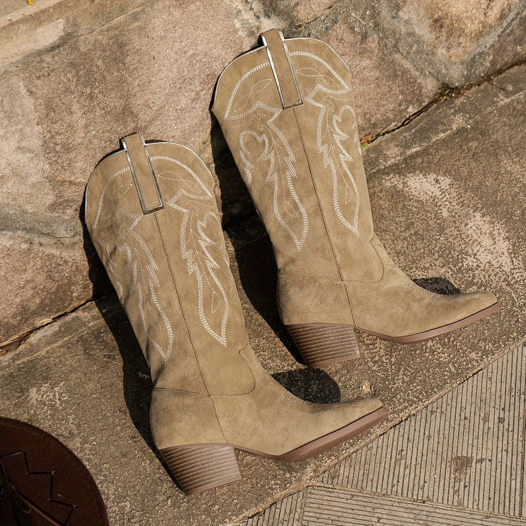 Mia | Elegante Cowboystiefeln im Western-Stil