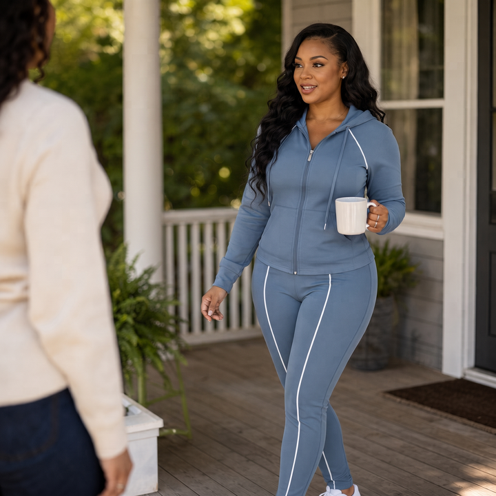 Wearbella | Zip-Up Jogginganzug für Frauen – Bequem und Stylisch