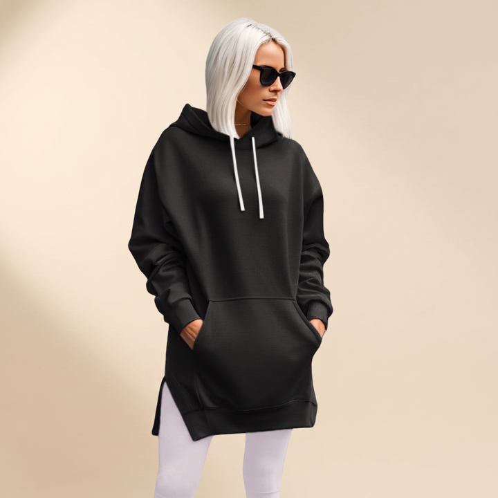 Avelmere | Hoodie Kleid – Kuschelige Fleece-Qualität für Damen