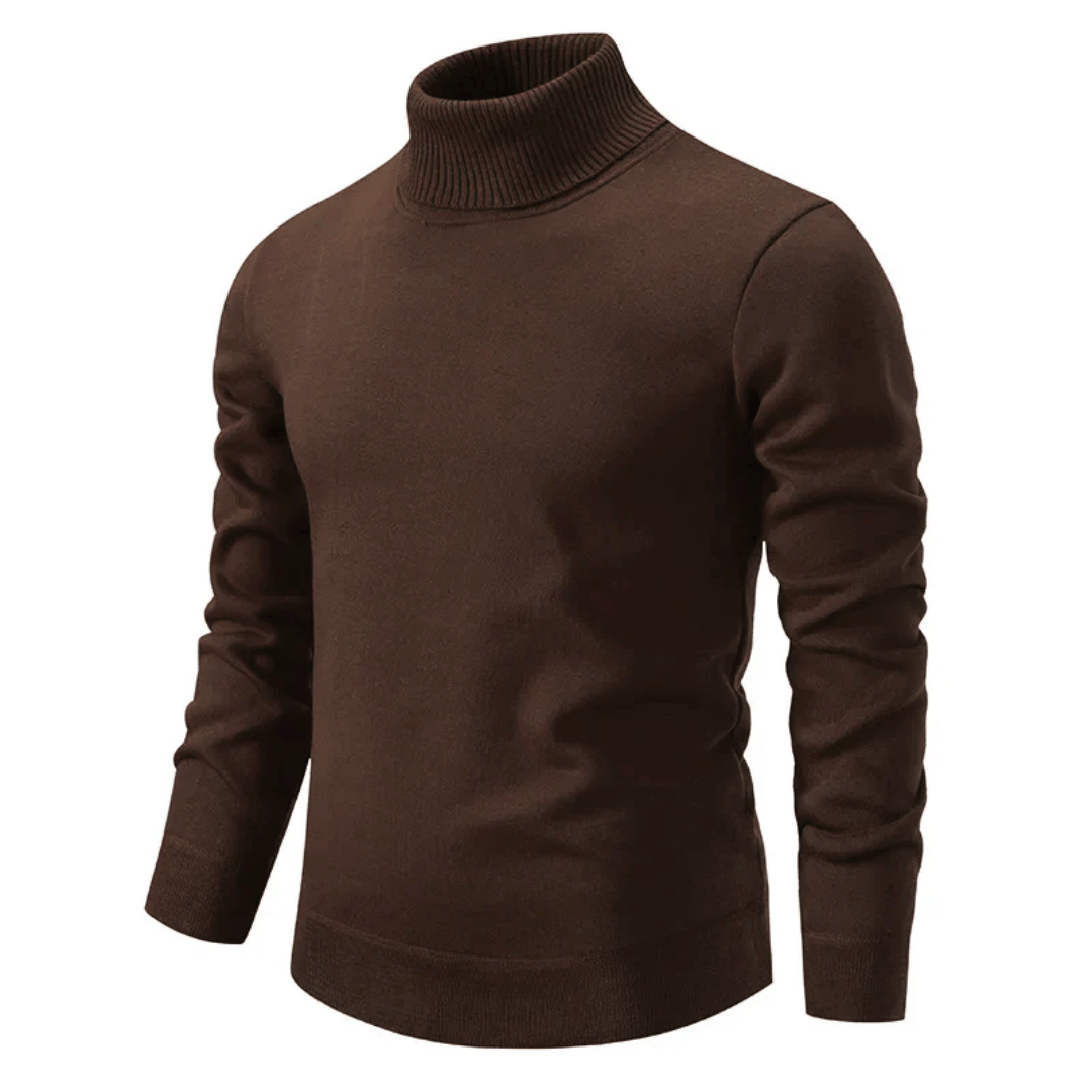Henry | Rollkragenpullover aus Schurwolle für Männer