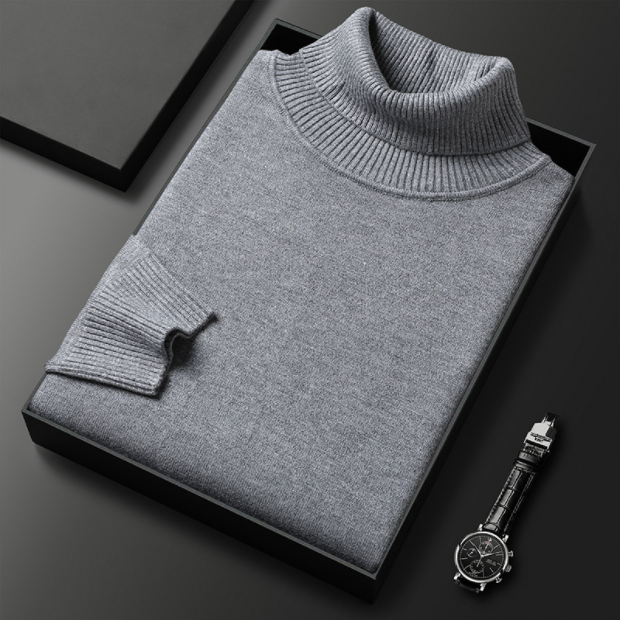 Hunter | Cashmere Turtleneck Sweater – Edler Komfort in Vielseitigem Schnitt