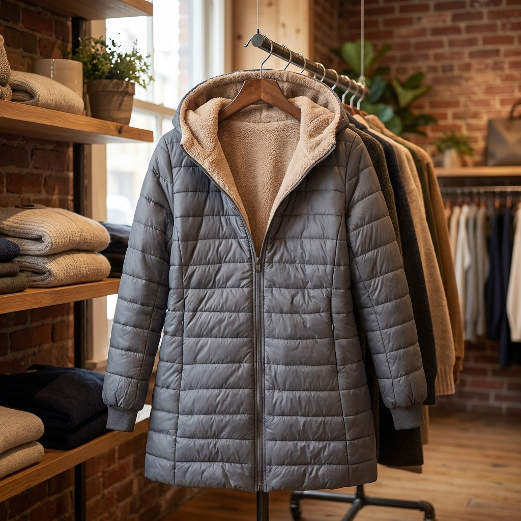 DAHLIA | Mid-Length Parka – Bequeme Übergangsjacke