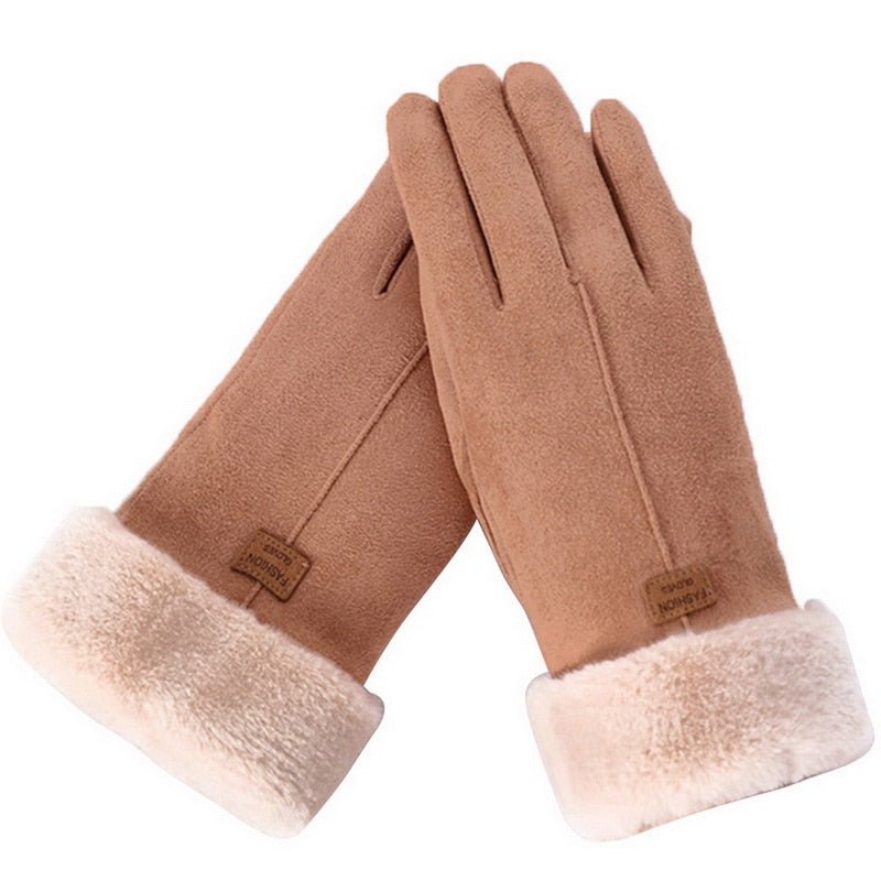 Drune | Fleece Gloves – Stylish Winter Accessory for Women