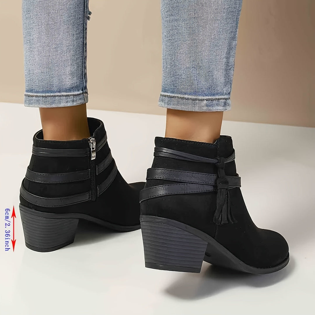 Petra | Elegante Und Moderne Quasten Stiefeletten