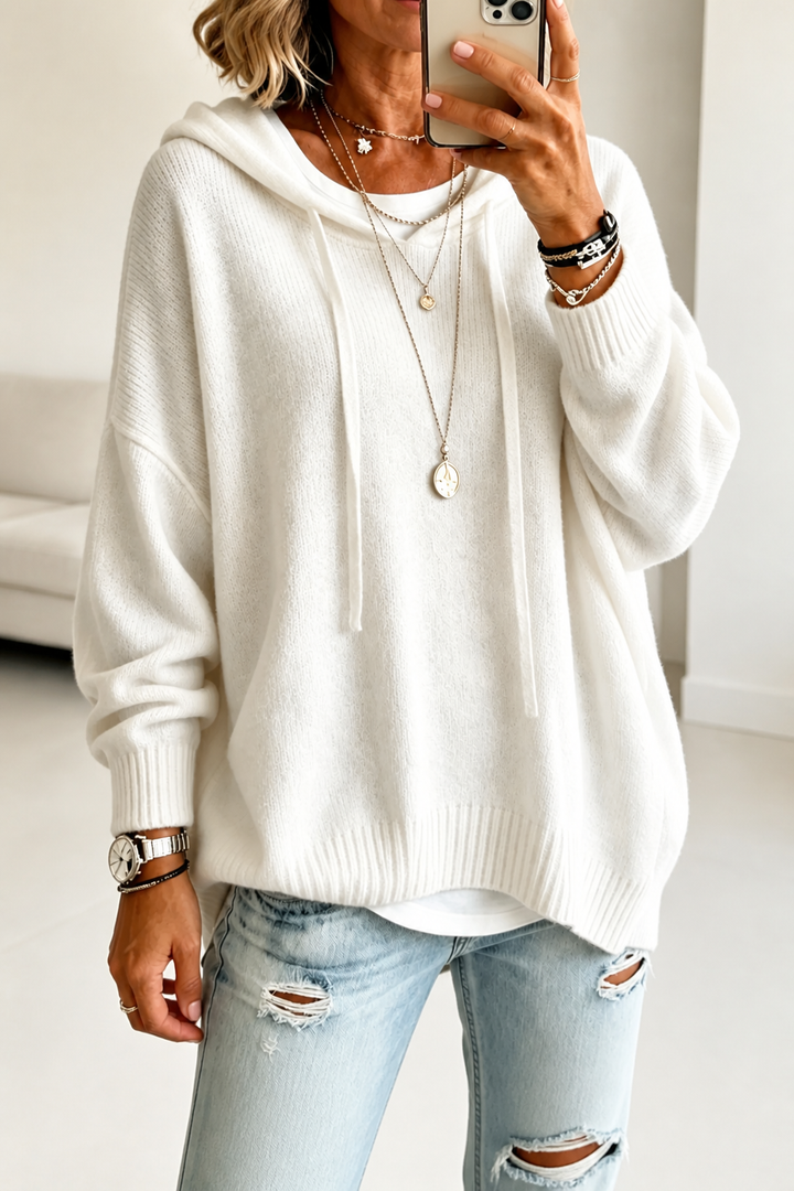 Wearbella | Hooded Knit Sweater – Bequemer Look für Frauen