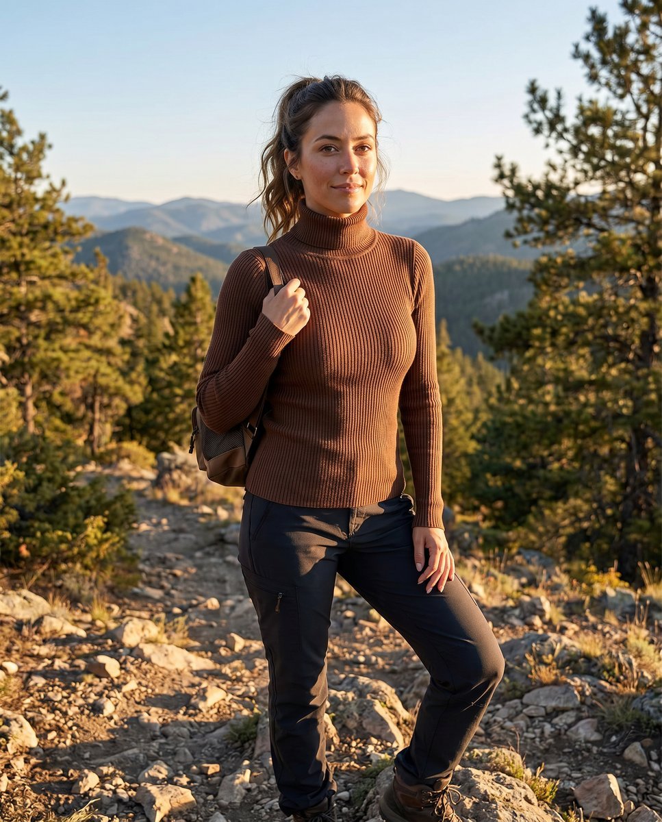 Marie | Rollkragenpullover – Feines Rippdesign für Damen