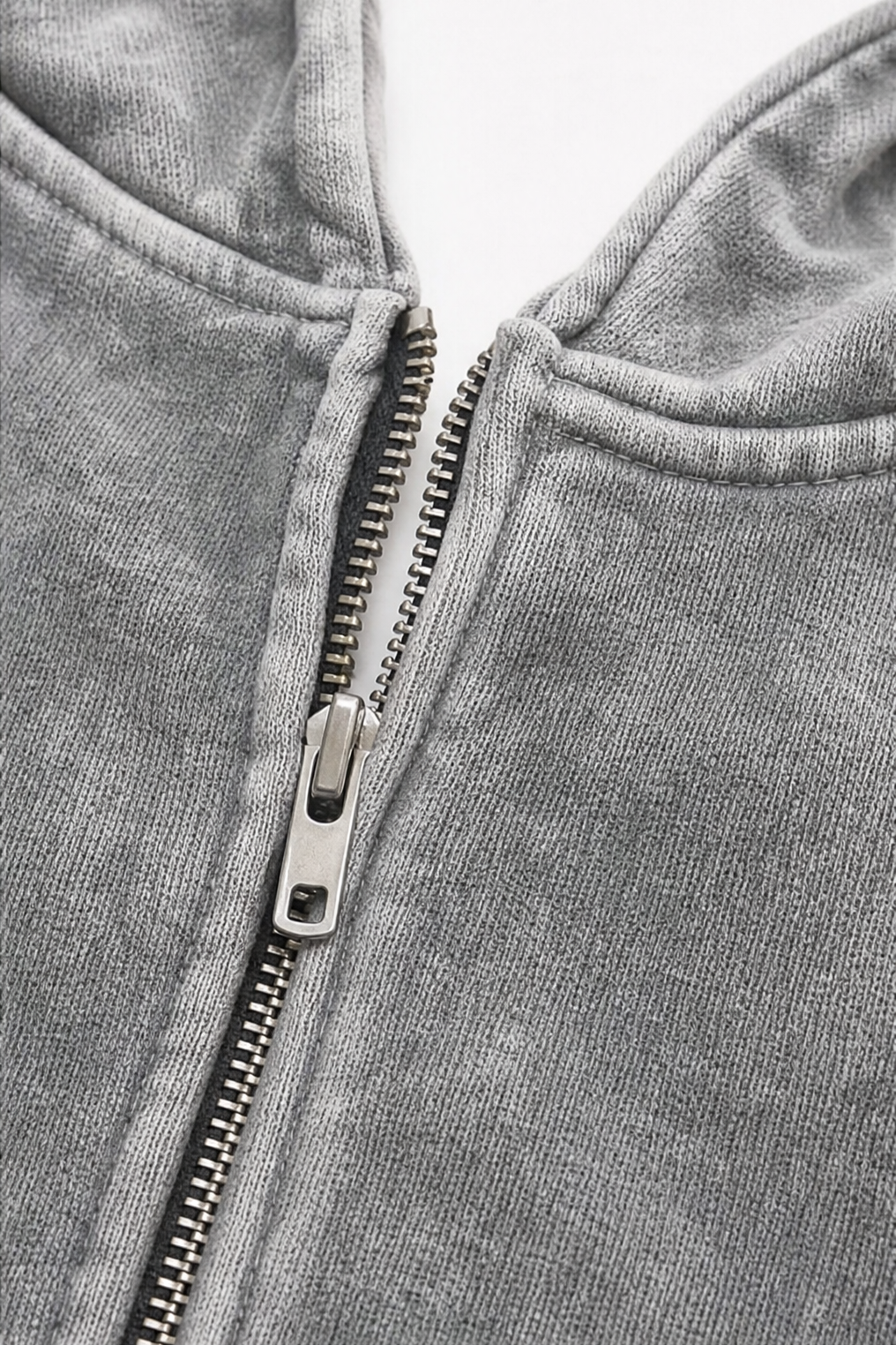 Rethread | Washed Relaxed Zip-Up Hoodie – Bequeme Schnittform für Frauen
