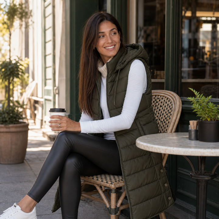 Wearbella | Longline Puffer Vest – Vielseitig für jeden Anlass