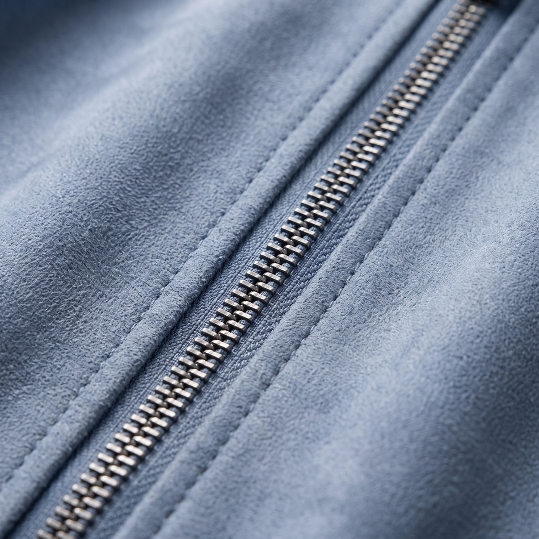 Classic | Suede Zip Bomber – Modern Look für Männer