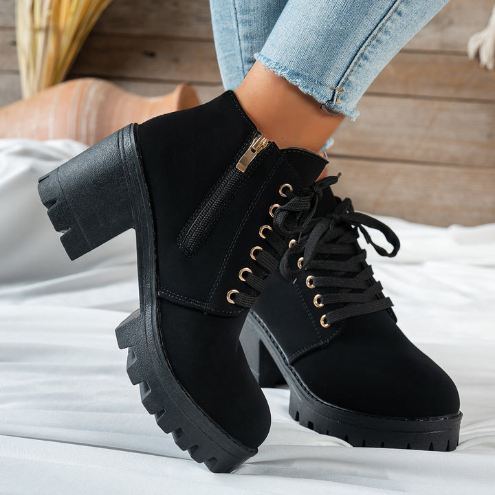 Marlene | Stilvolle Und Elegante Schnürstiefeletten