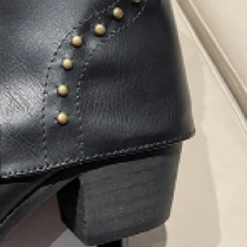 Valentina | Markante Western-Stiefel Mit Nieten Für Damen