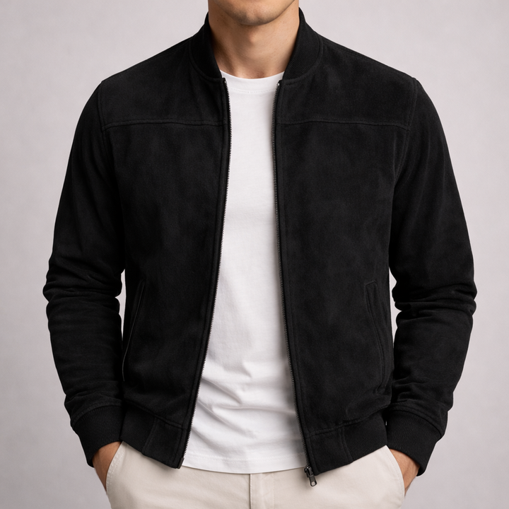 Harrison | Suede Bomber – Moderner Look für Jeden Tag