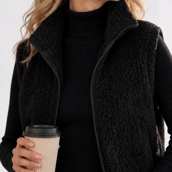 Wearbella | Puffer Vest – Stehkragen für einen eleganten Look