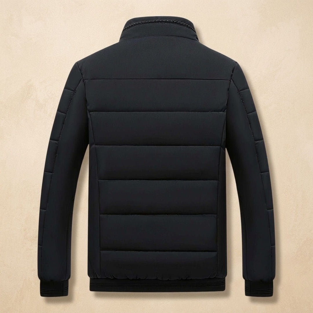 Dominik | Steppjacke für Herren – Gefütterte Winterjacke mit Stehkragen