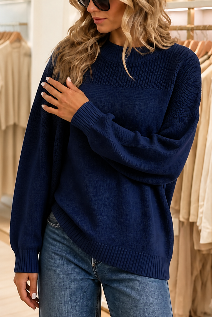 Cozelin | Oversized Pullover – Weich und Bequem für Frauen