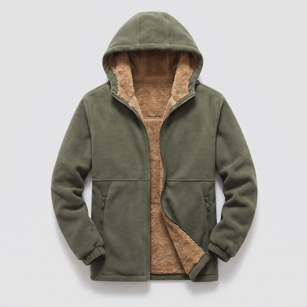 Sherpa | Fleece Jacket mit Kapuze – Bequeme Wärme für Männer