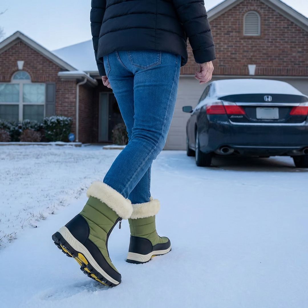 Frostara | Waterproof Winter Boots mit Kunstfell-Futter