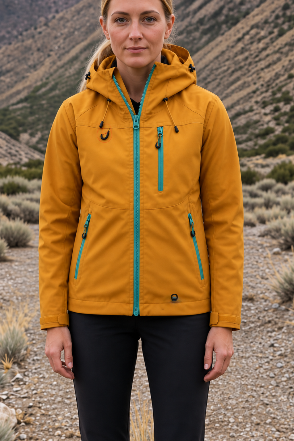Weathergo | Wasserdichte Winddichte Regenjacke für Frauen