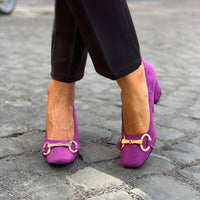 Laura | Elegante Damen Loafer Mit Breitem Absatz