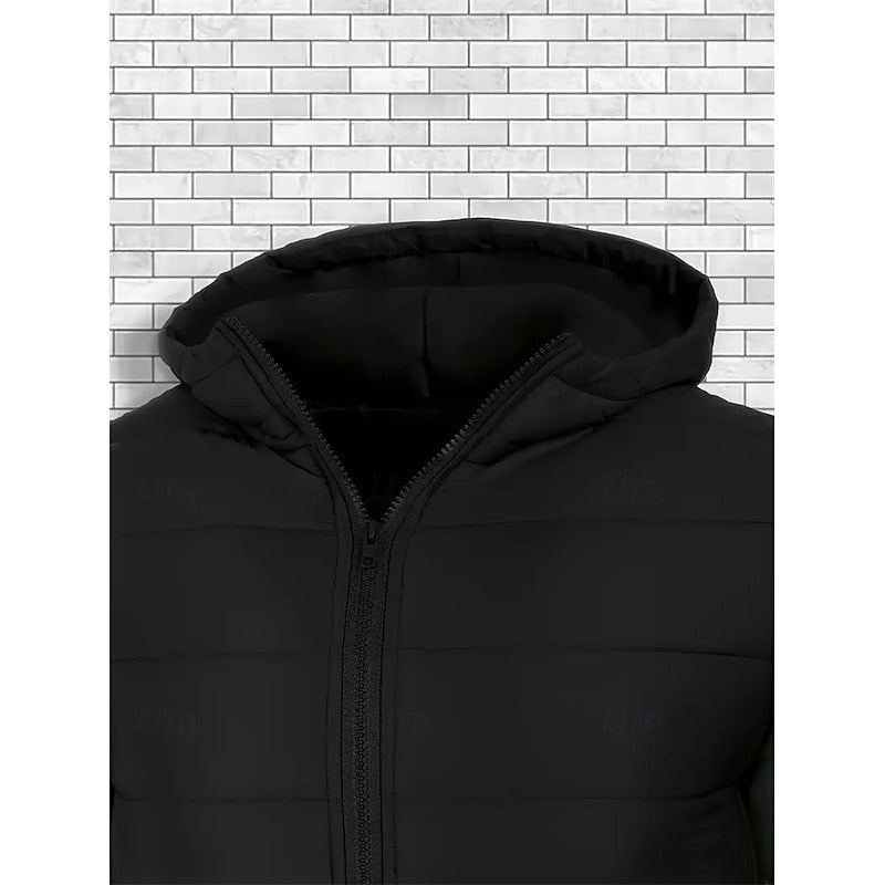 Dorian | Quilted Puffer Jacket mit Kapuze
