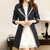 Helena | Eleganter Langer Trenchcoat Mit Femininer Silhouette