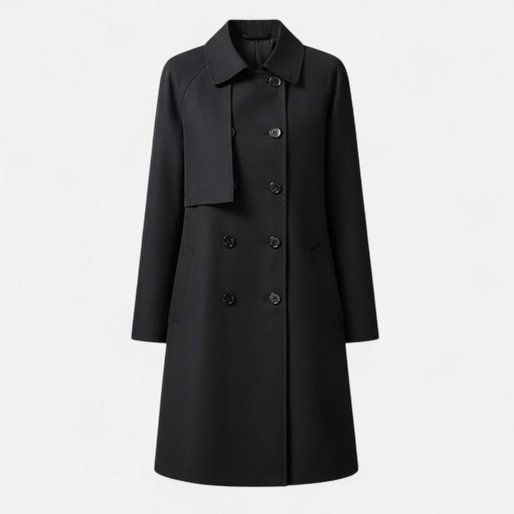 Celina | Klassischer und leichter Midi-Trenchcoat