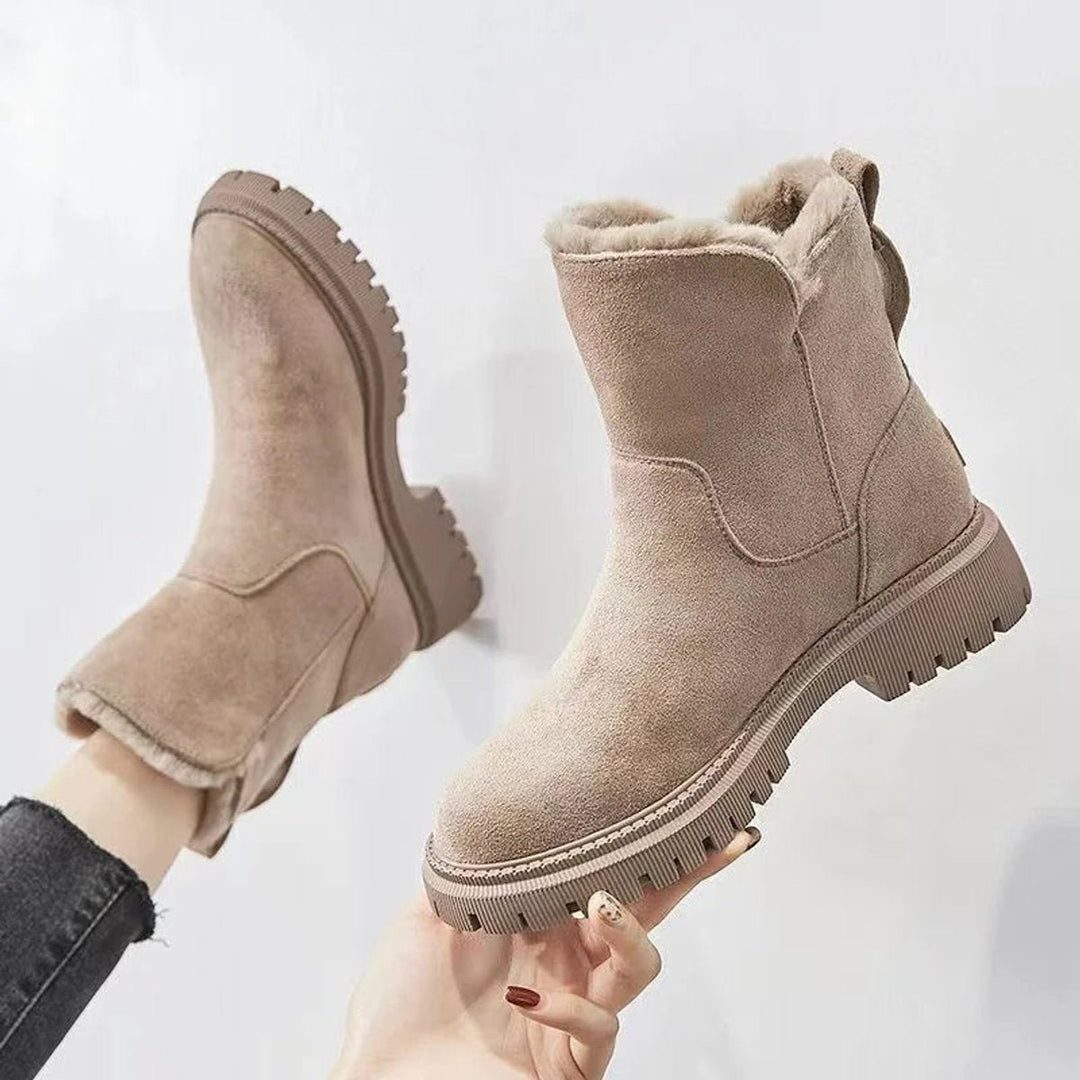 Marlene | Stiefeletten – Gefütterte Winterstiefel für Damen