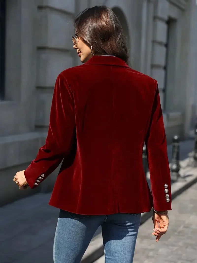 Sophie | Luxuriöser Und Eleganter Samt-Blazer