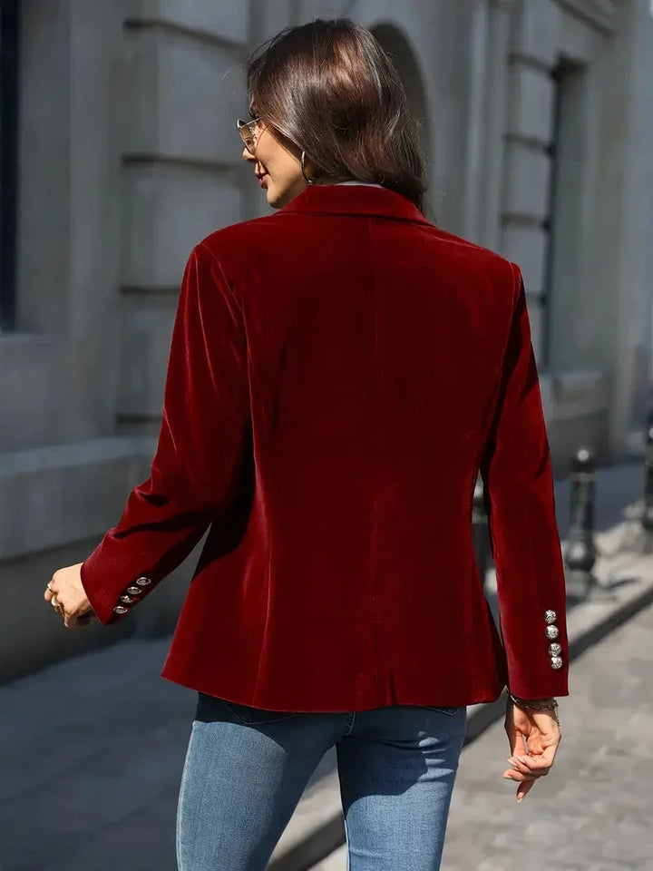 Sophie | Luxuriöser Und Eleganter Samt-Blazer