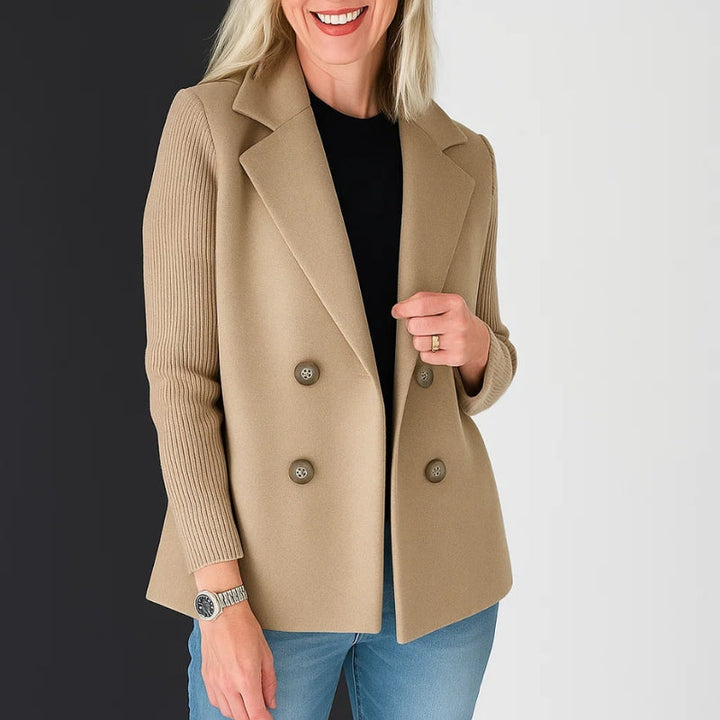 Ursula | Kuscheliger Und Stilvoller Pullover Blazer
