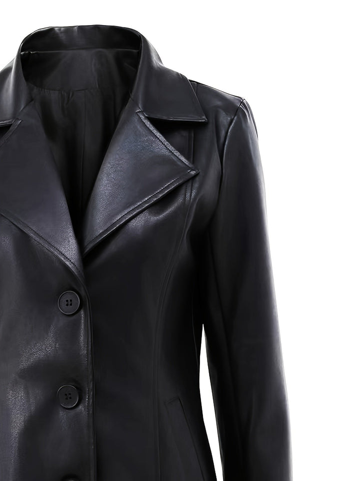 Rosaline | Taillierter Mid-Length Coat – Elegantes Design für Frauen