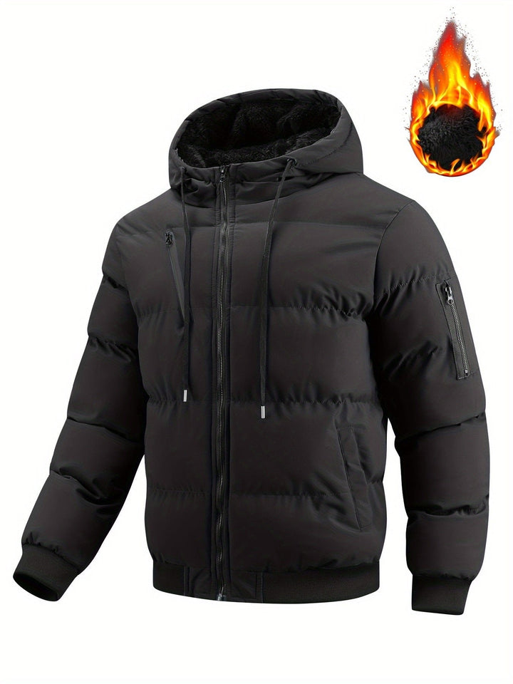 Bruce | Winterjacke mit Kapuze – Stilvoll und Warm