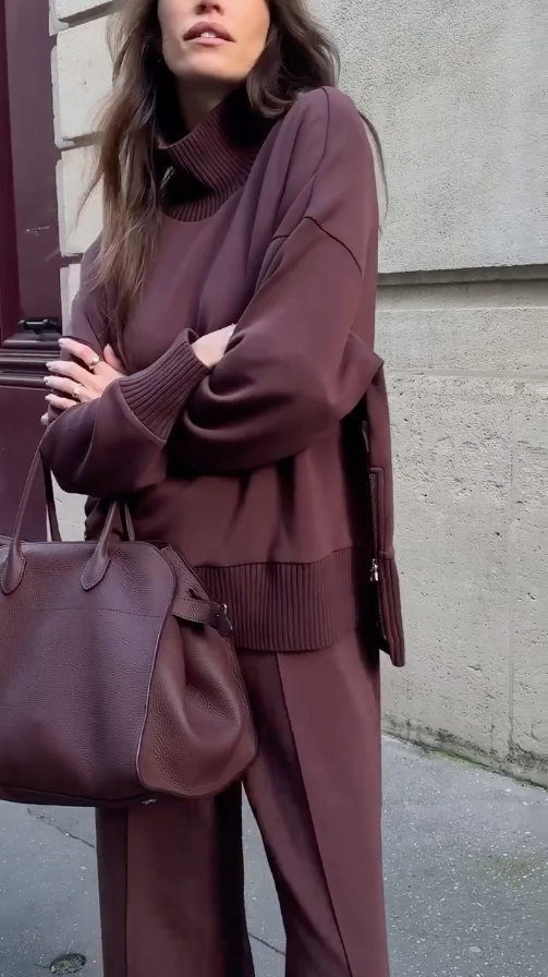 Mandy | Stilvolles und Bequemes Co-Ord Zweiteiliges Freizeit-Set