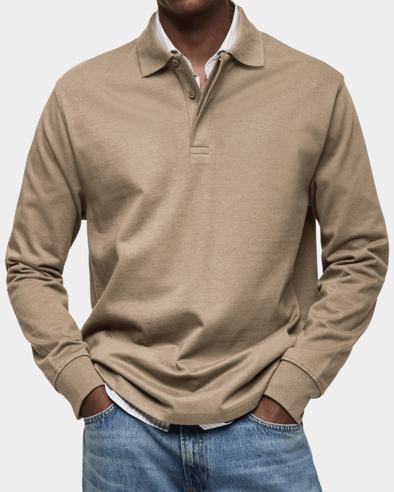 Sterling | Knit Polo – Smart Textured Style for Men