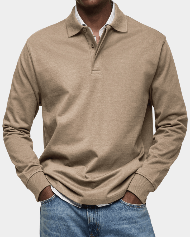 Sterling | Knit Polo – Smart Textured Style for Men