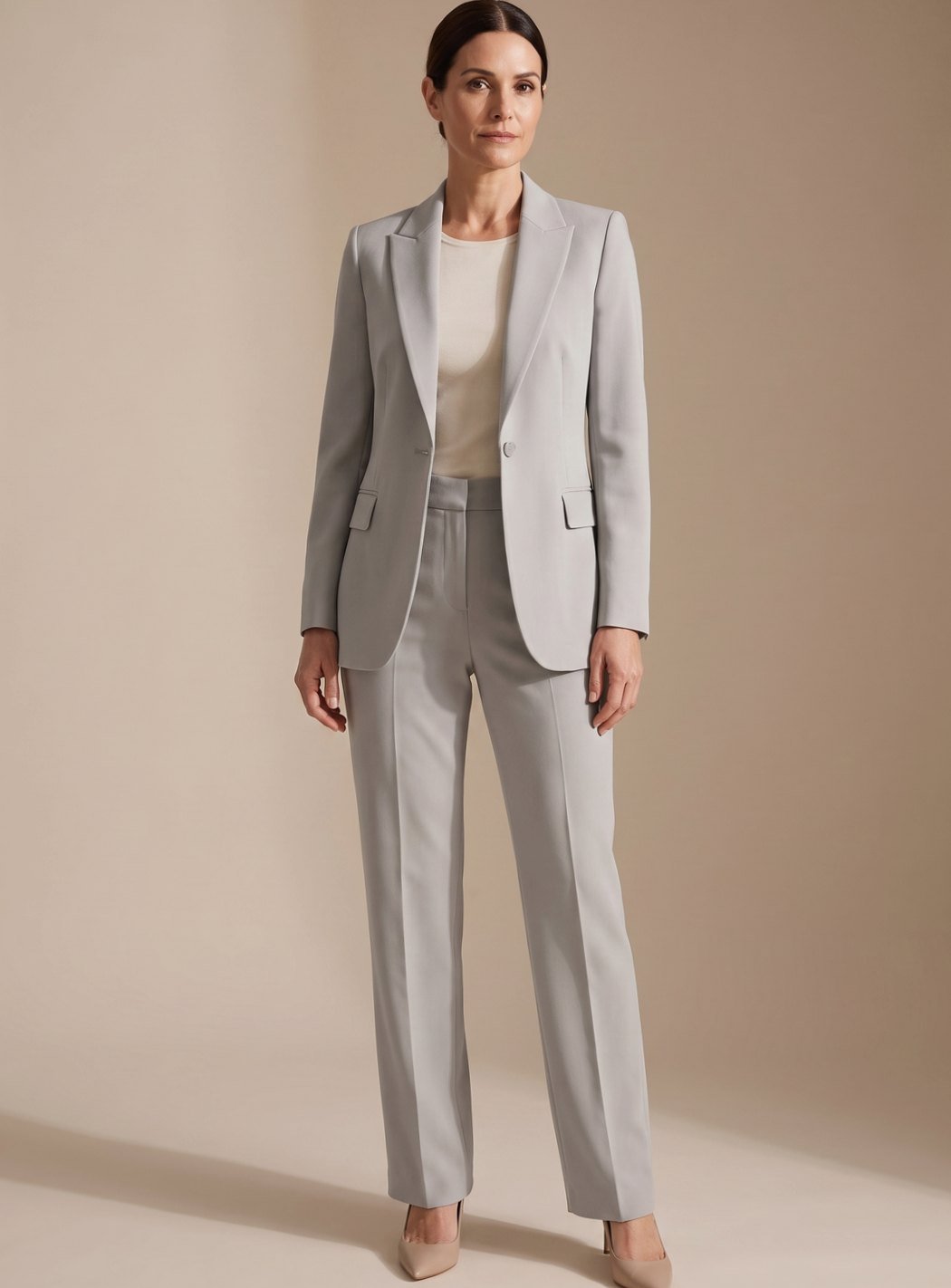 Elisabeth | Schlaghosen-Anzug für Damen mit Blazer