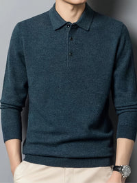 Emil | Elegantes Und Bequemes Langarm-Poloshirt